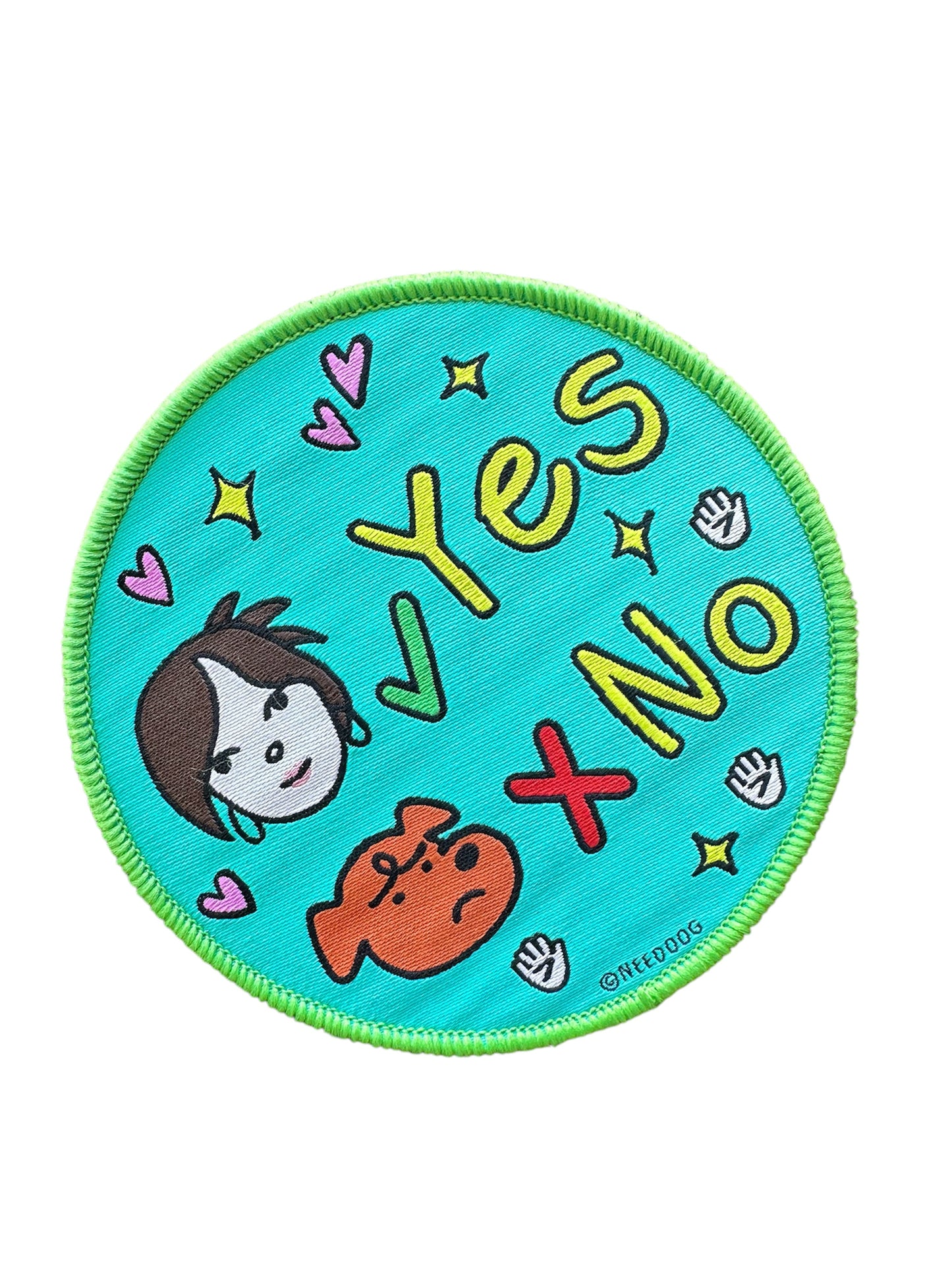 Dog Mood Velcro Sticker