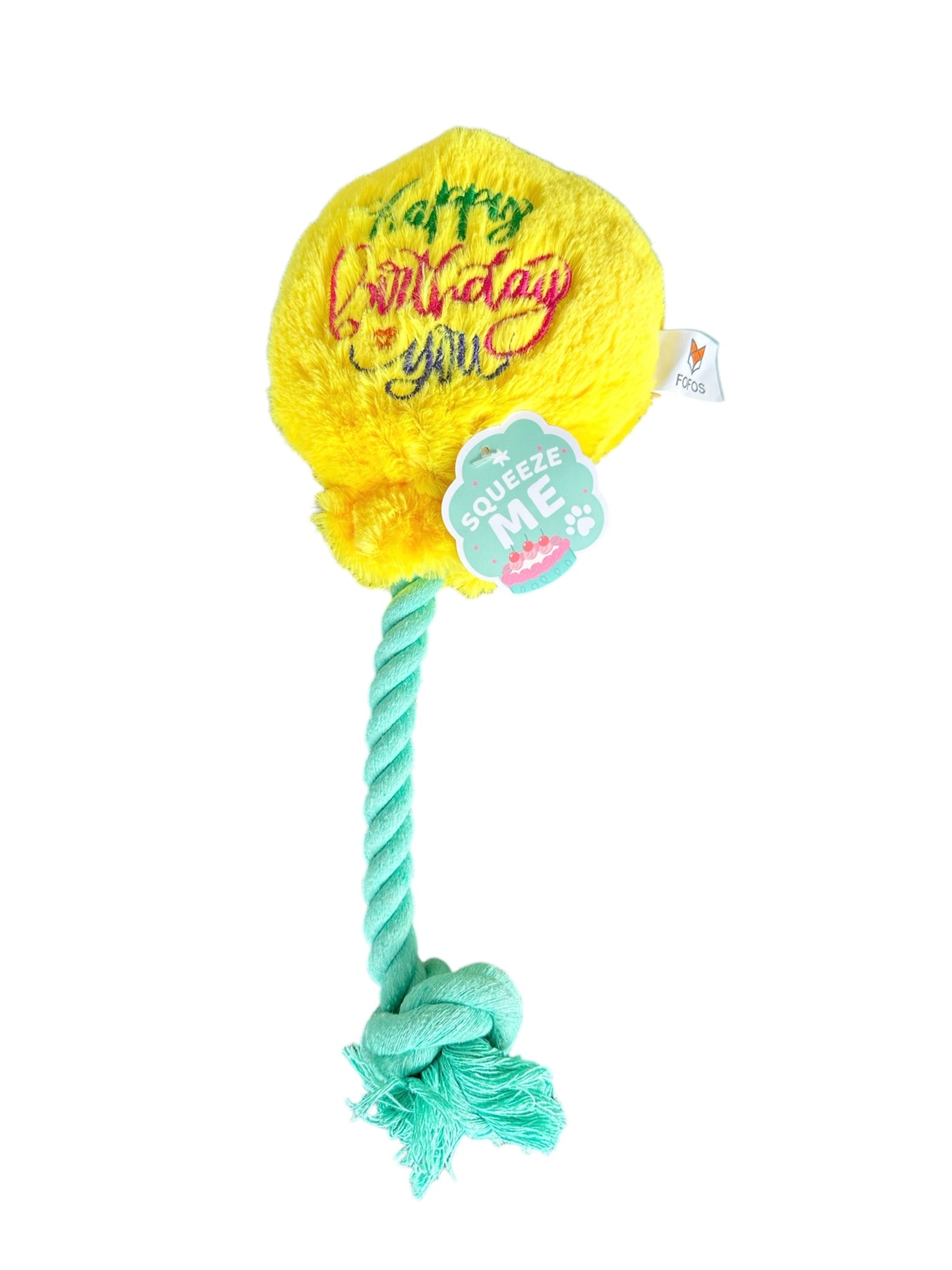Birthday Balloon Rope Toy