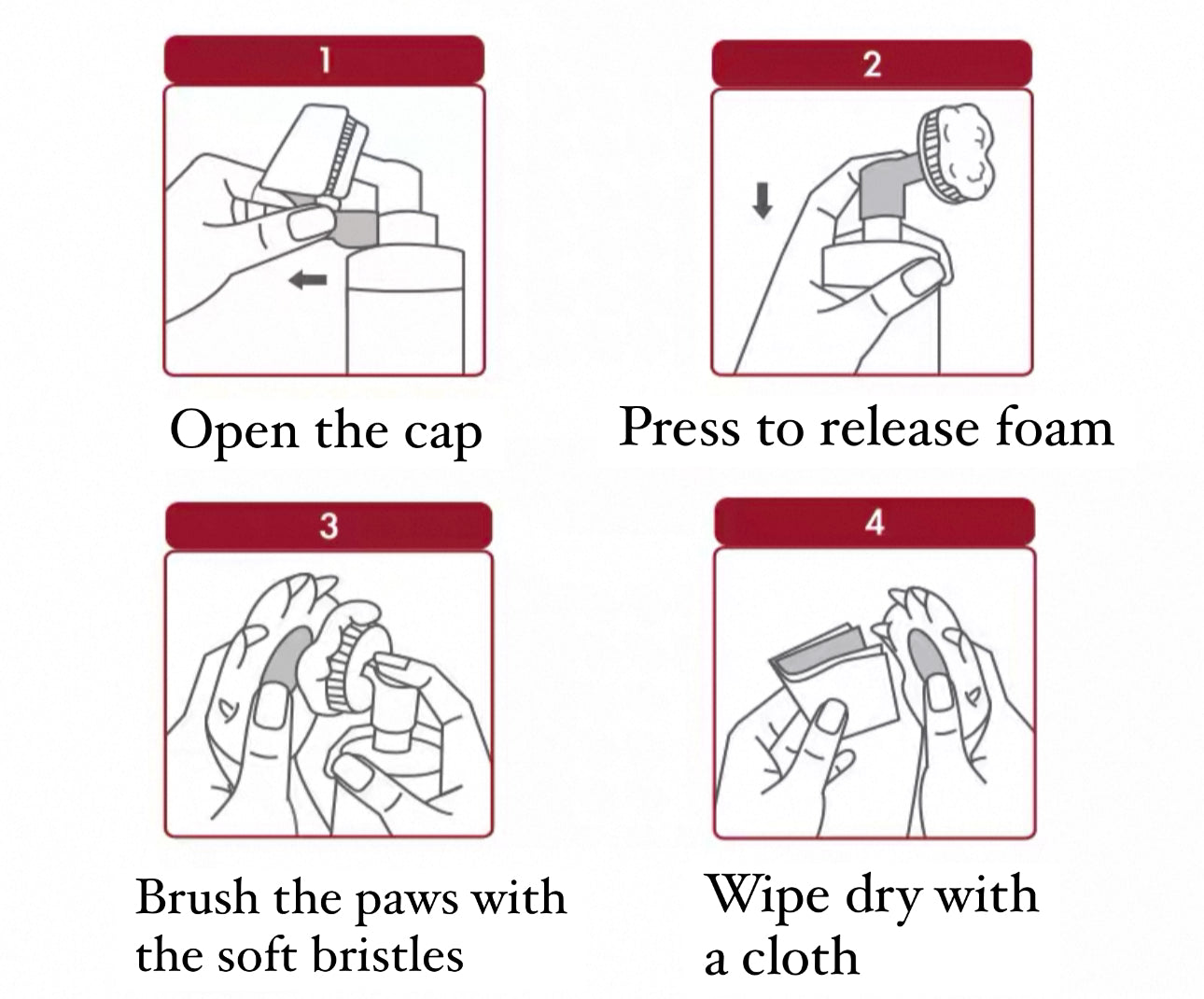 Kojima Pet Paw Cleansing Foam