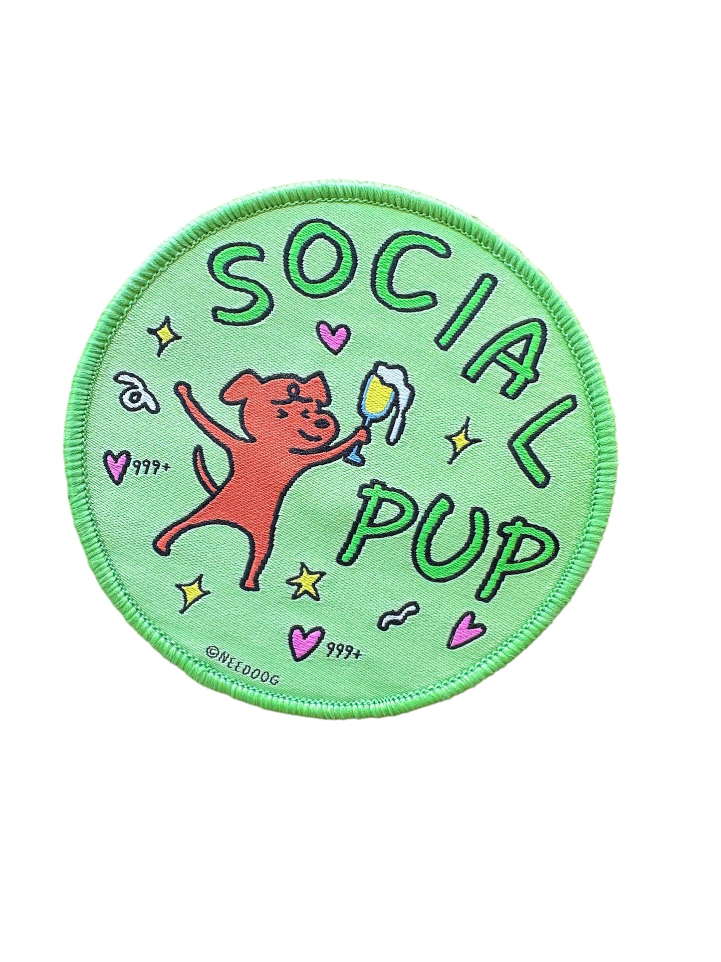 Dog Mood Velcro Sticker