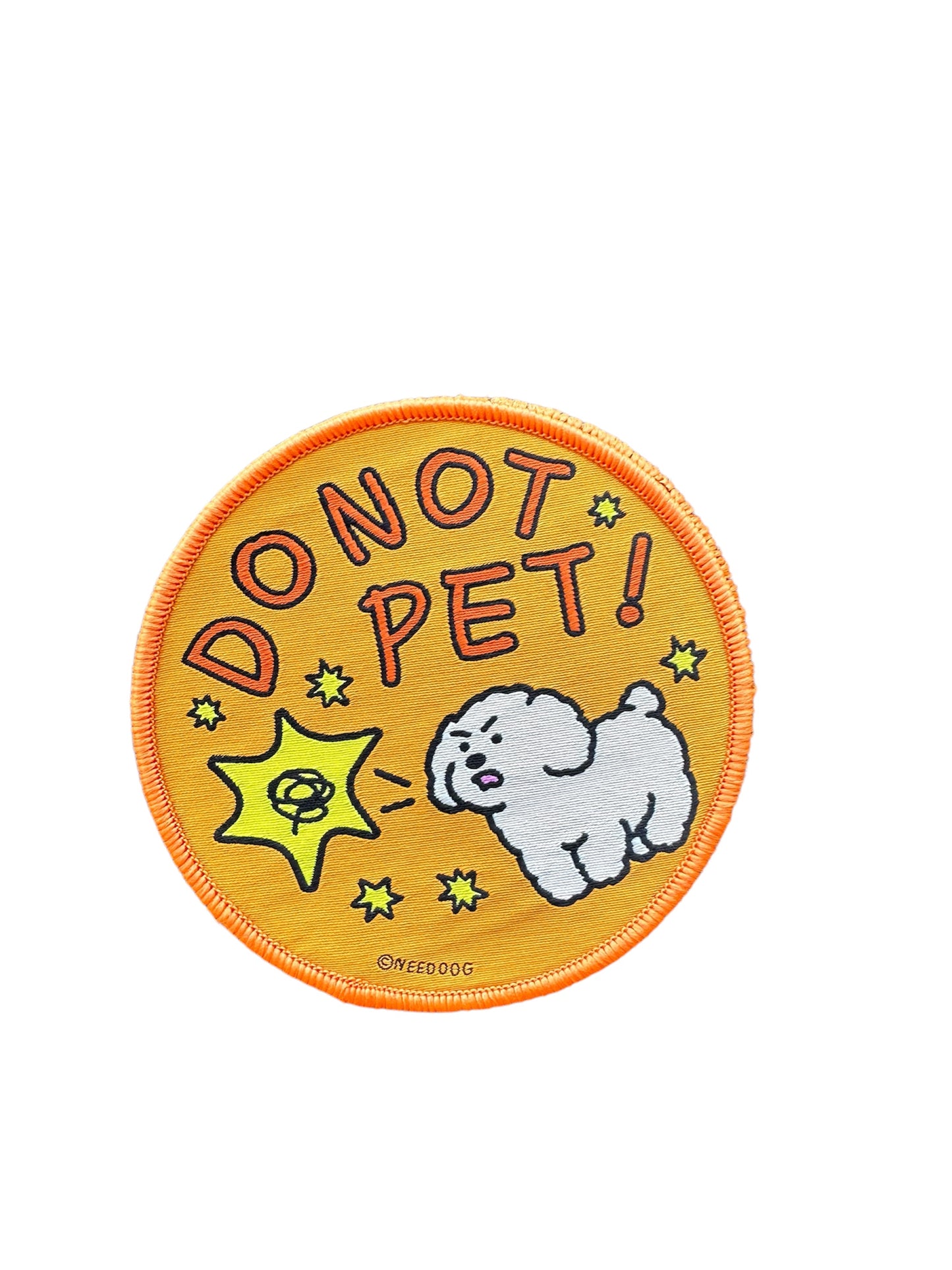 Dog Mood Velcro Sticker