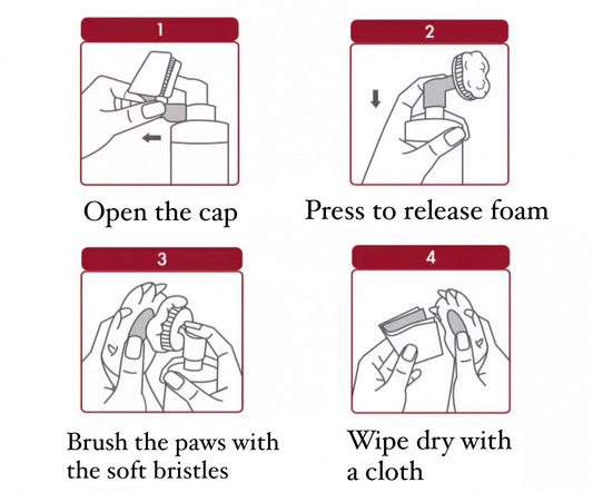 Kojima Pet Paw Cleansing Foam